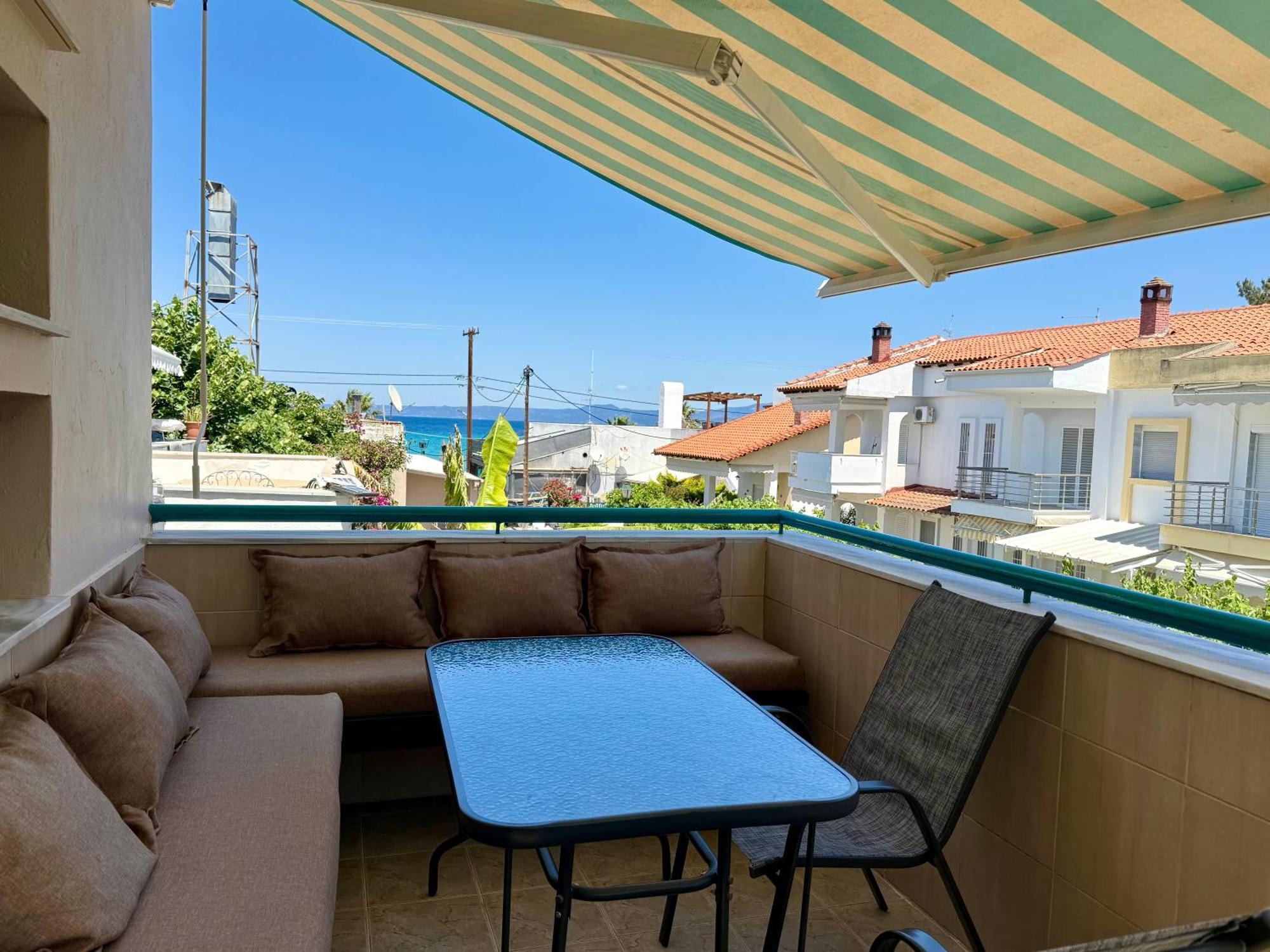 Emerald Seaside Apartment In Pefkohori Пефкохори Экстерьер фото